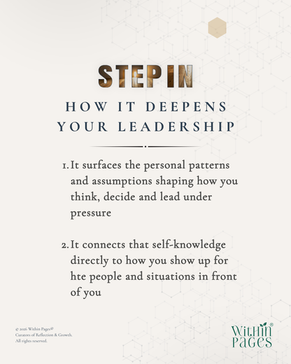 The Within Pages® Leadership Series