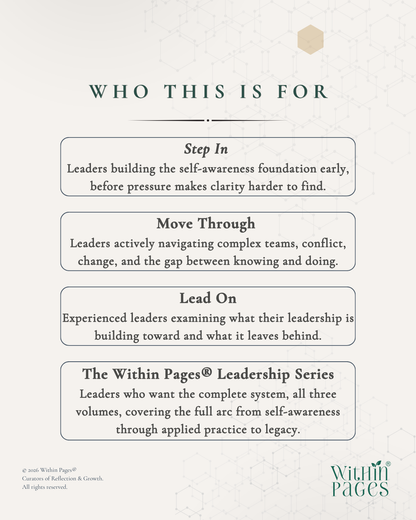 The Within Pages® Leadership Series