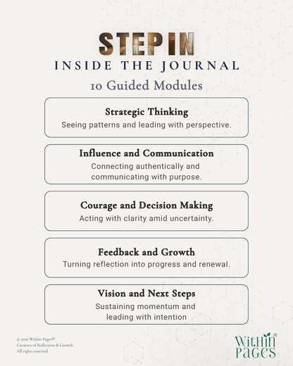 The Within Pages® Leadership Series